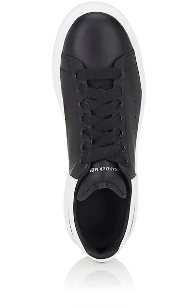 商品Alexander McQueen|Oversized-Sole Leather 运动鞋,价格¥4024,第4张图片详细描述