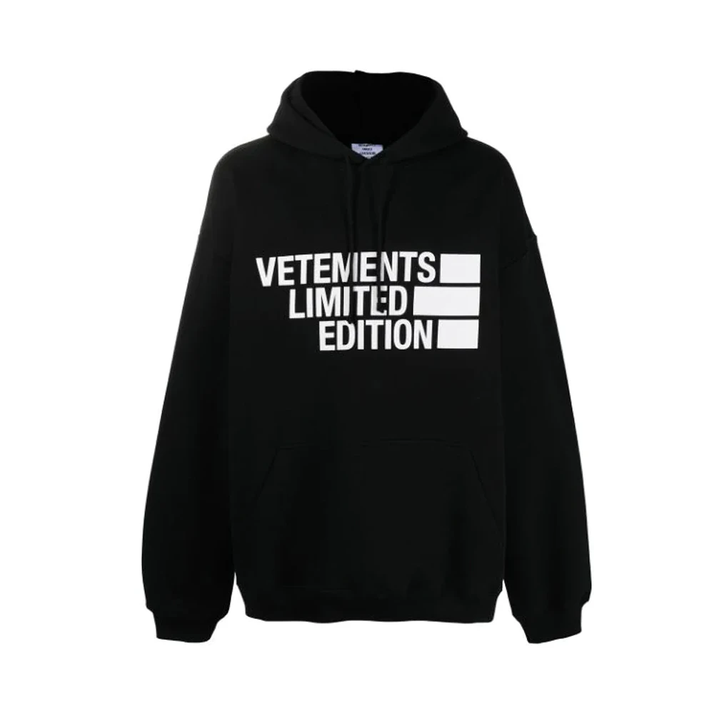 商品[国内直发] Vetements|VETEMENTS 黑色女士卫衣/帽衫 UE51TR820B-BLACK,价格¥3219,第1张图片