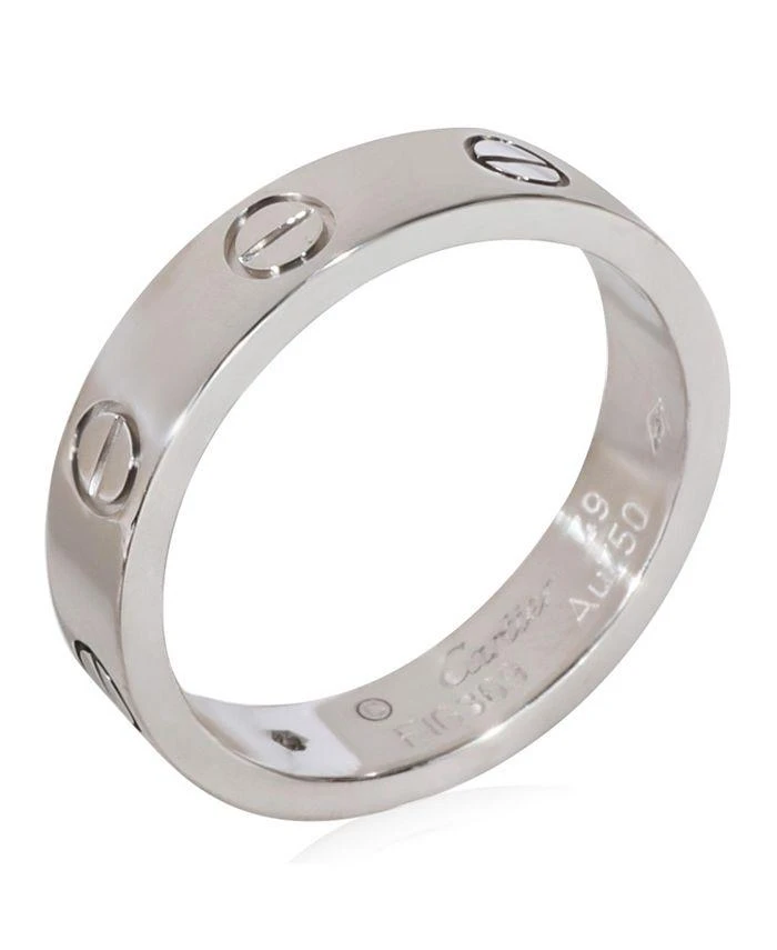 商品[二手商品] Cartier|Love 18K White Gold Wedding Band,价格¥10448,第2张图片详细描述
