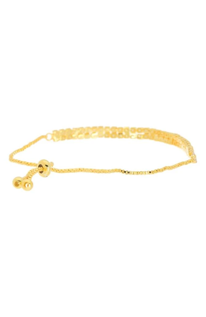 商品Nordstrom|Gold-Tone CZ Sliding Knot Bracelet,价格¥63,第2张图片详细描述