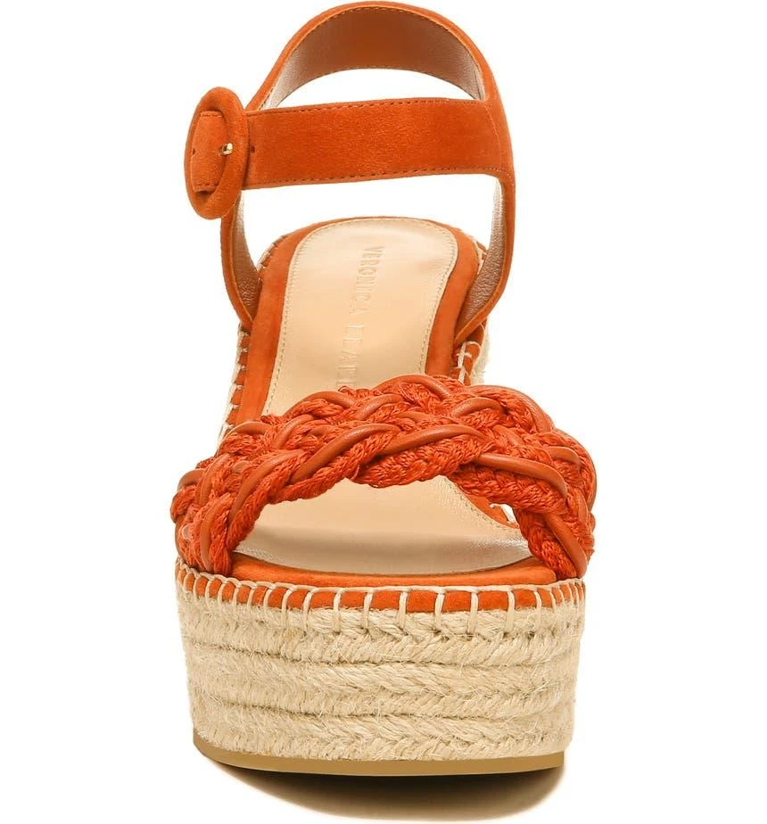 商品VERONICA BEARD|Reema Espadrille Platform Wedge Sandal,价格¥1395,第4张图片详细描述