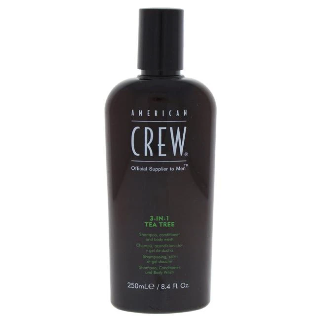 商品American Crew|3-in-1 Tea Tree Shampoo, Conditioner and Body Wash,价格¥104-¥200,第1张图片详细描述