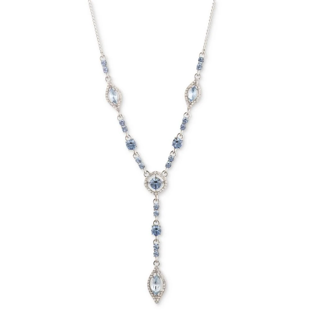 商品Givenchy|Silver-Tone Crystal Y Necklace, 16" + 3" extender,价格¥294,第1张图片