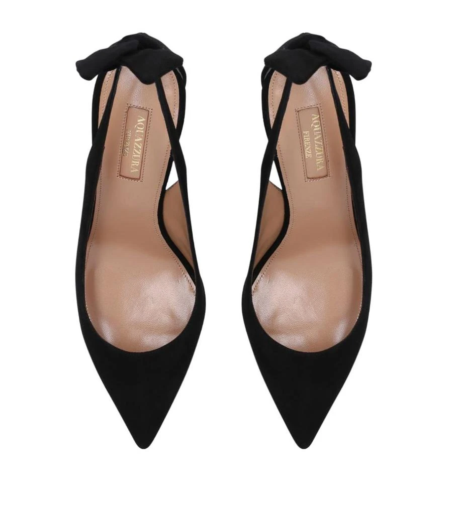 Suede Bow Tie Pumps 85 商品