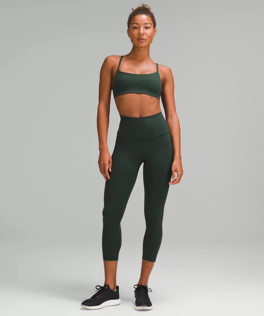 商品Lululemon|Wunder Train High-Rise Crop with Pockets 23",价格¥663,第2张图片详细描述