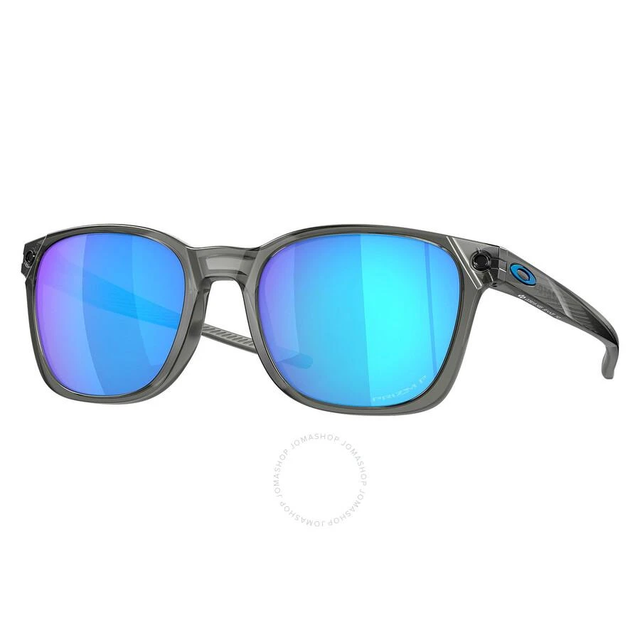 商品Oakley|Objector Prizm Sapphire Polarized Square Men's Sunglasses OO9018 901814 55,价格¥1028,第1张图片