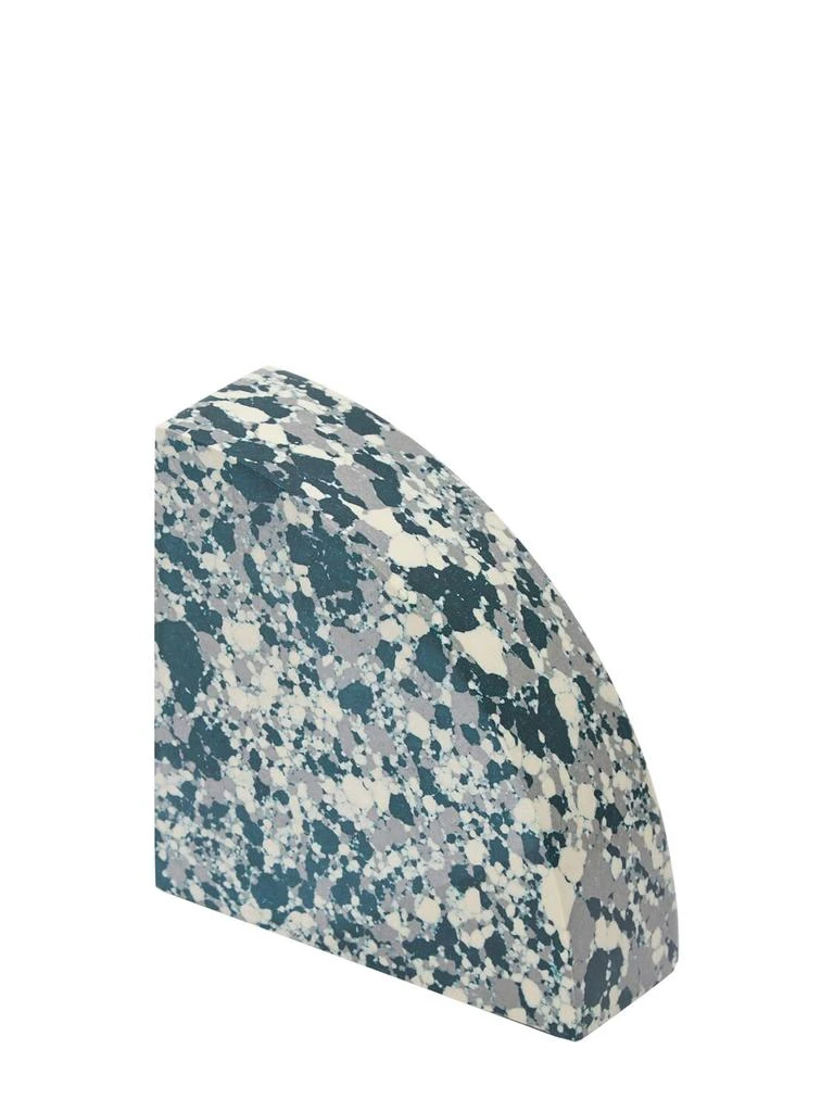 商品THE CONRAN SHOP|Marbled Teal Blue Bookend,价格¥677,第1张图片