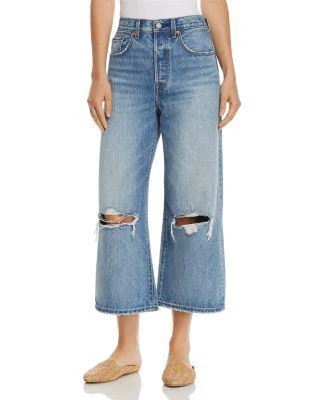 商品Levi's|阔腿牛仔裤,价格¥546,第1张图片