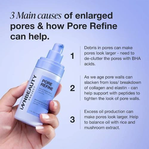 商品iNNBEAUTY PROJECT|Pore Refine Pore Shrinking & Texture Smoothing Serum,价格¥469,第3张图片详细描述