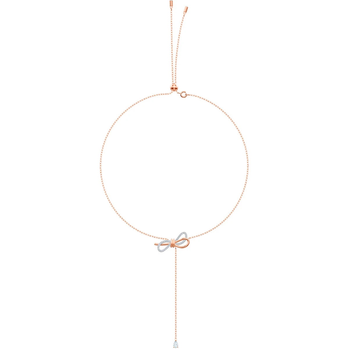 SWAROVSKI 施华洛世奇 蝴蝶结女士可调节锁骨项链 5447082  商品
