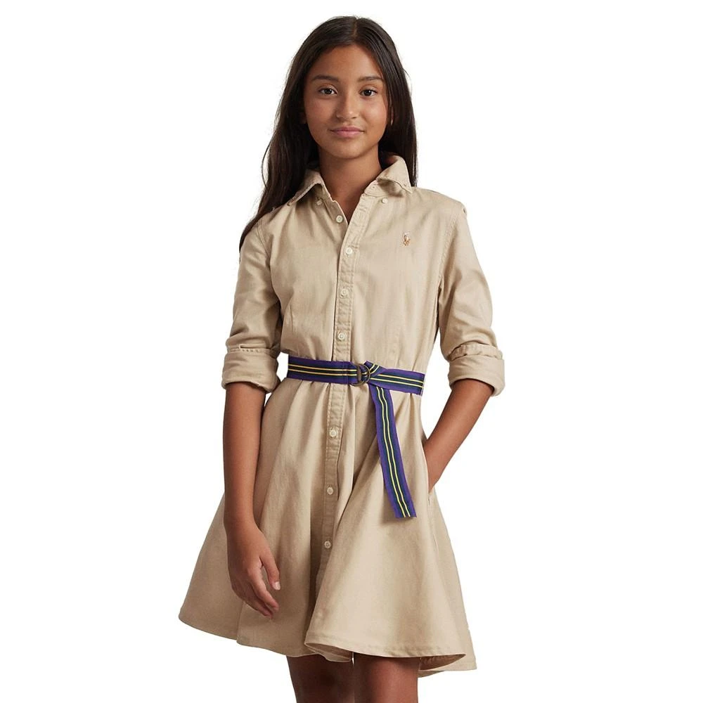 商品Ralph Lauren|女大童纯棉衬衫连衣裙,价格¥541,第2张图片详细描述