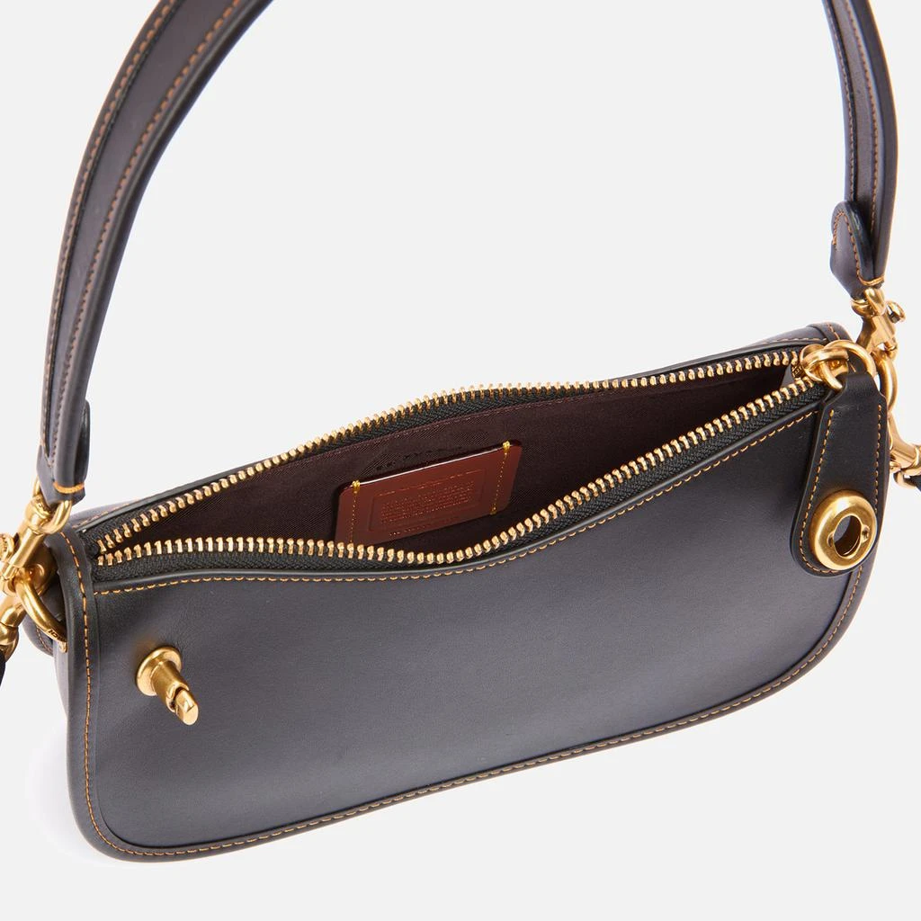 商品Coach|Coach Women's The Coach Originals Glovetanned Leather Swinger Bag - Black,价格¥2462,第5张图片详细描述