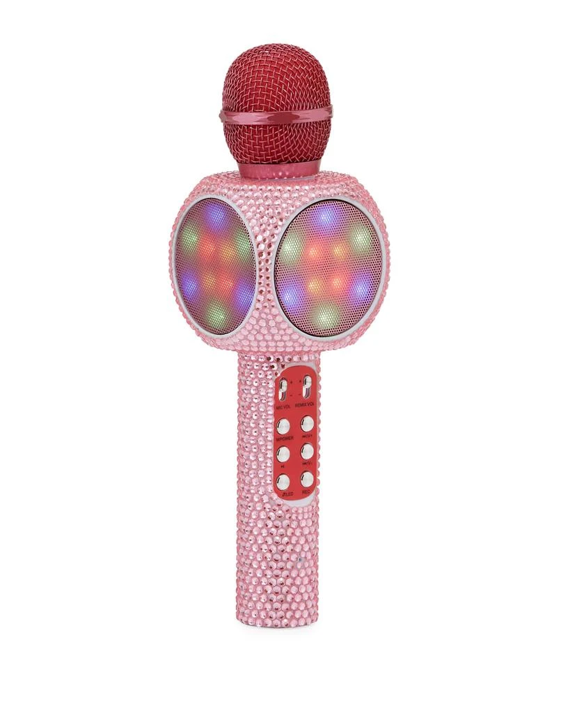 商品Wireless Express|Sing-A-Long Bling Karaoke Microphone, Pink,价格¥195,第1张图片