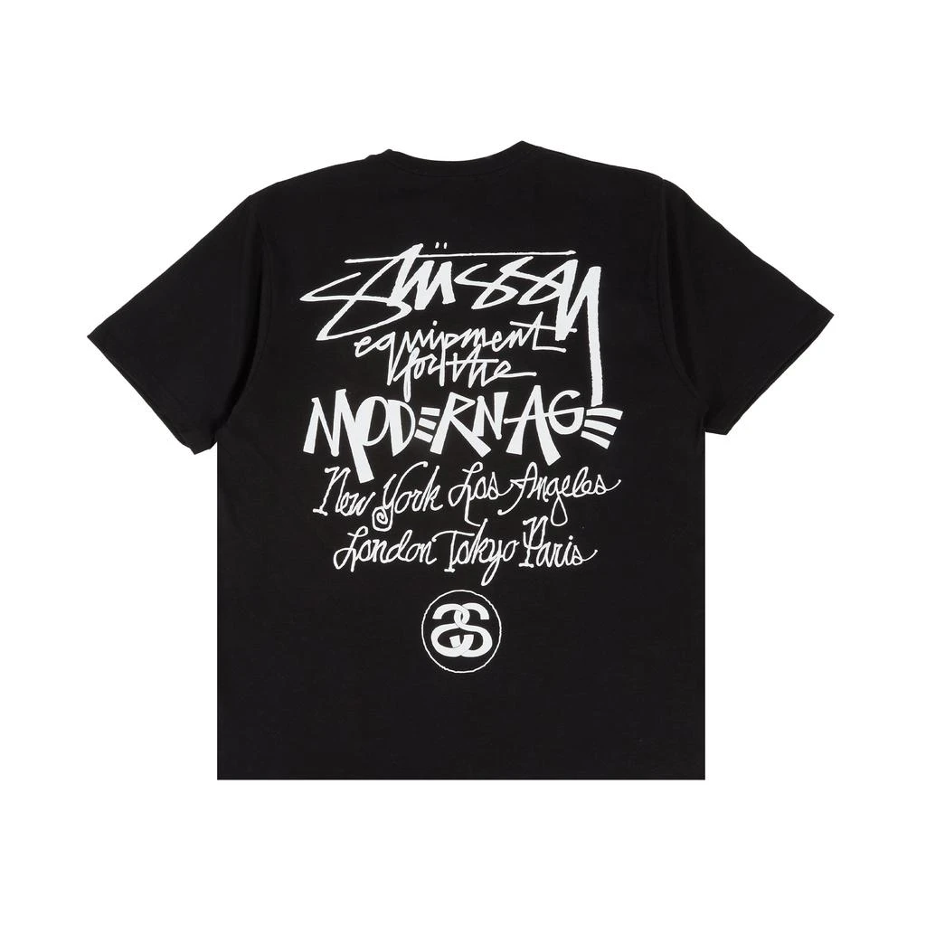 商品STUSSY|Modern Age Short Sleeve Tee - men's,价格¥263,第2张图片详细描述