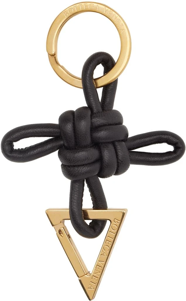 商品Bottega Veneta|黑色 Triangle 钥匙扣,价格¥3599,第1张图片