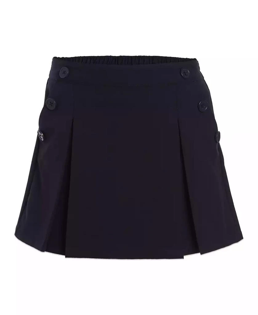 商品Nautica|Big Girls Plus Size Uniform Elastic Waist Scooter Skorts,价格¥179,第1张图片