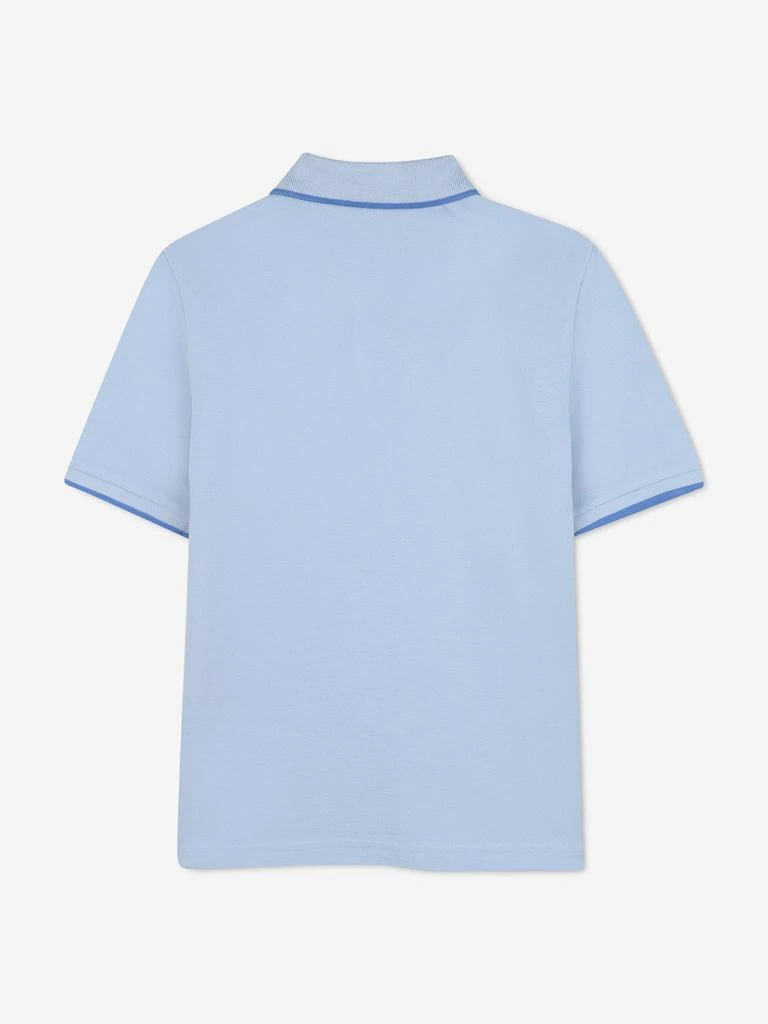 商品Hugo Boss|BOSS Boys Logo Print Polo Shirt in Blue,价格¥371,第2张图片详细描述