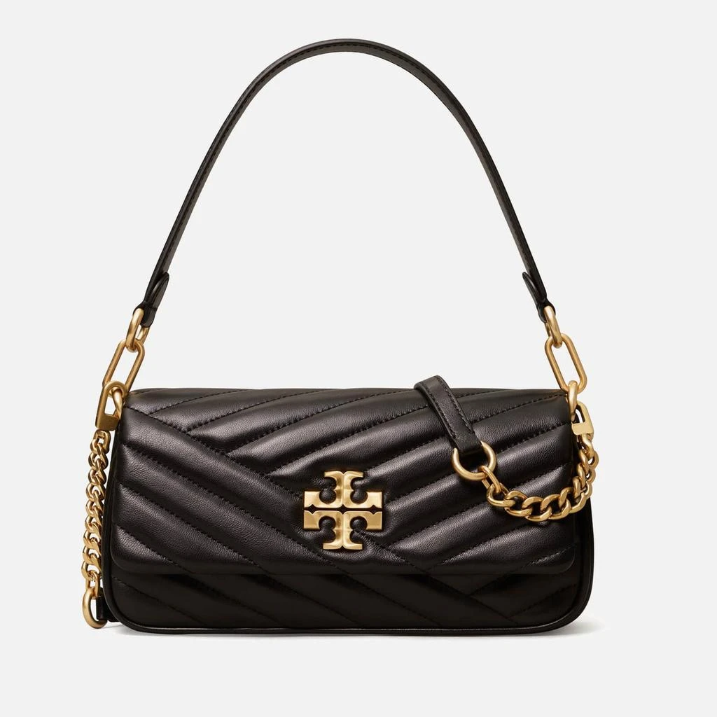 商品Tory Burch|Tory Burch Small Kira Chevron Leather Shoulder Bag,价格¥4784,第1张图片