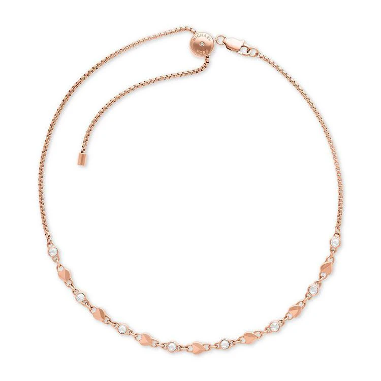 商品Michael Kors|Pavé & Heart Link Choker Necklace,价格¥440,第1张图片