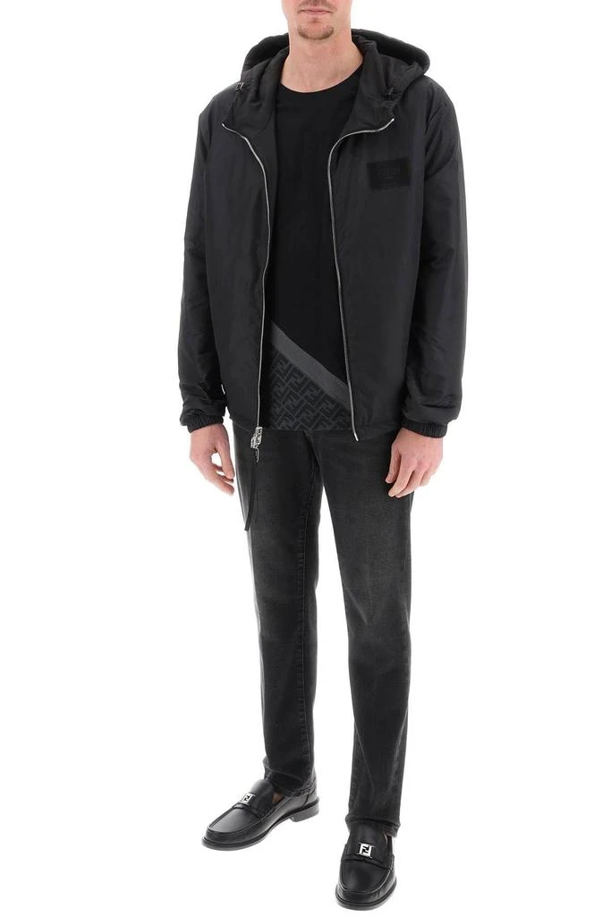 商品Fendi|Fendi Diagonal reversible windbreaker jacket,价格¥7522,第2张图片详细描述
