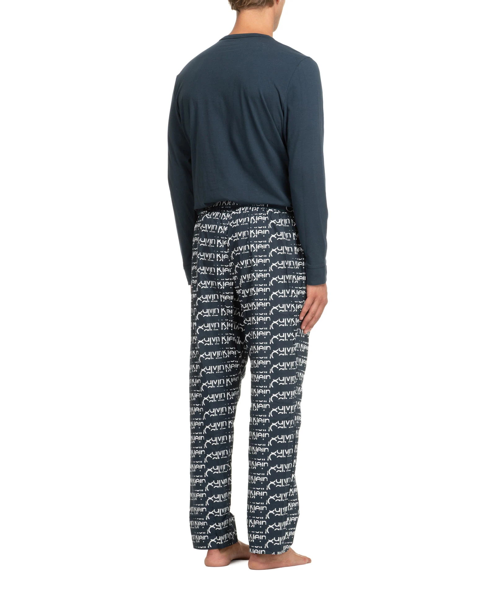 商品Calvin Klein|Calvin Klein 男士睡衣睡裤 000NM2184EGVB 黑色,价格¥806,第3张图片详细描述