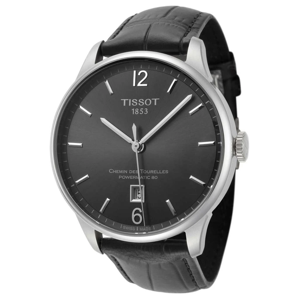 商品Tissot|天梭T-Classic系列男士机械腕表 80小时动力储备 	T0994071644700,价格¥2522,第1张图片