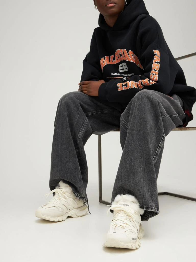 商品Balenciaga|Track Faux Fur Sneakers,价格¥6149,第1张图片详细描述
