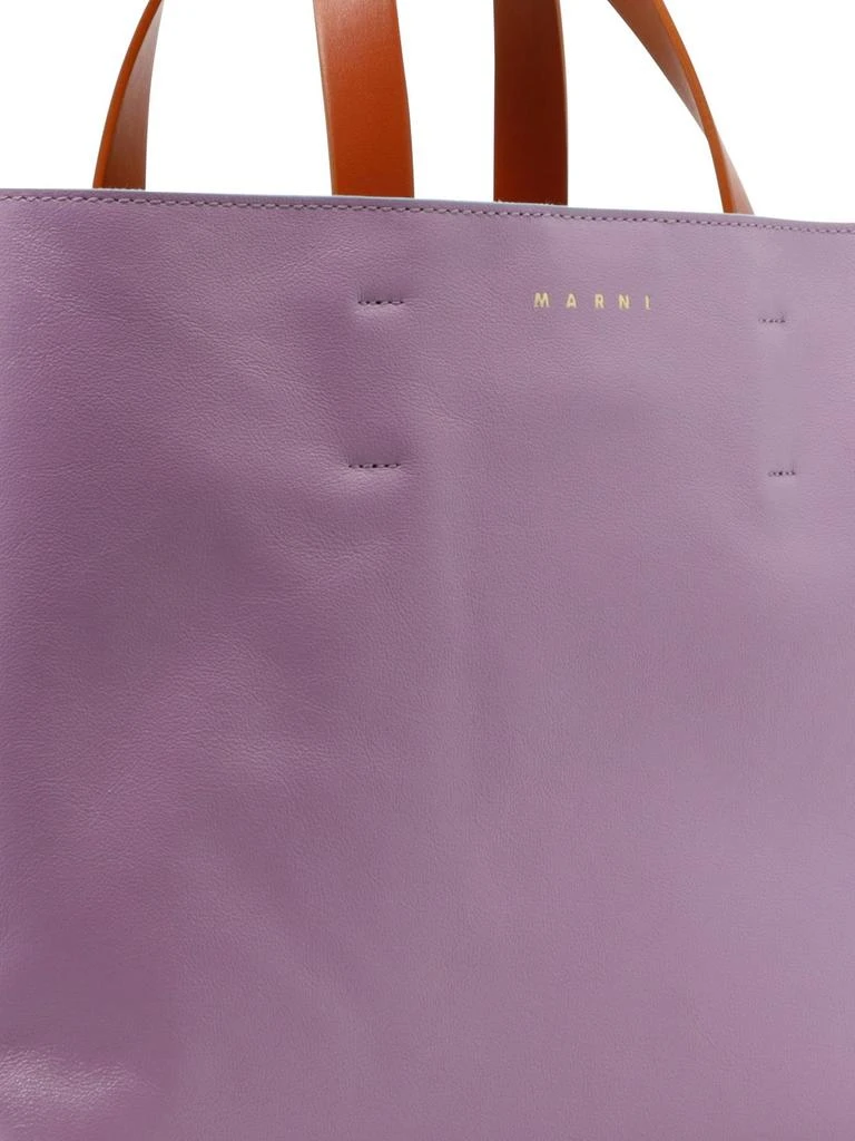 商品Marni|Marni Logo Detailed Two-Tone Tote Bag,价格¥3870,第4张图片详细描述