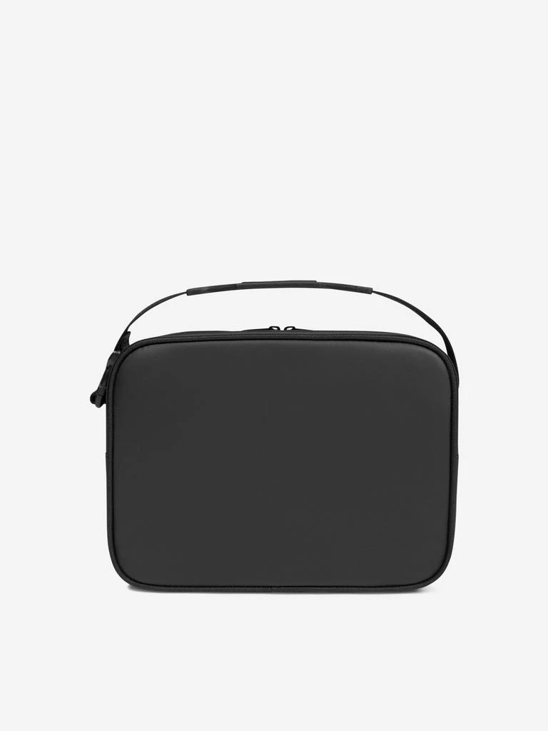 商品NIKE|Nike Kids Futura Coated Fuel Pack Lunch Bag in Black (26cm),价格¥218,第3张图片详细描述