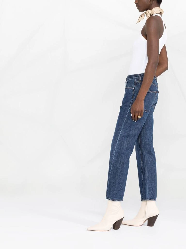 商品Totême|TOTEME - Straight Leg Cropped Denim Jeans,价格¥2685,第5张图片详细描述