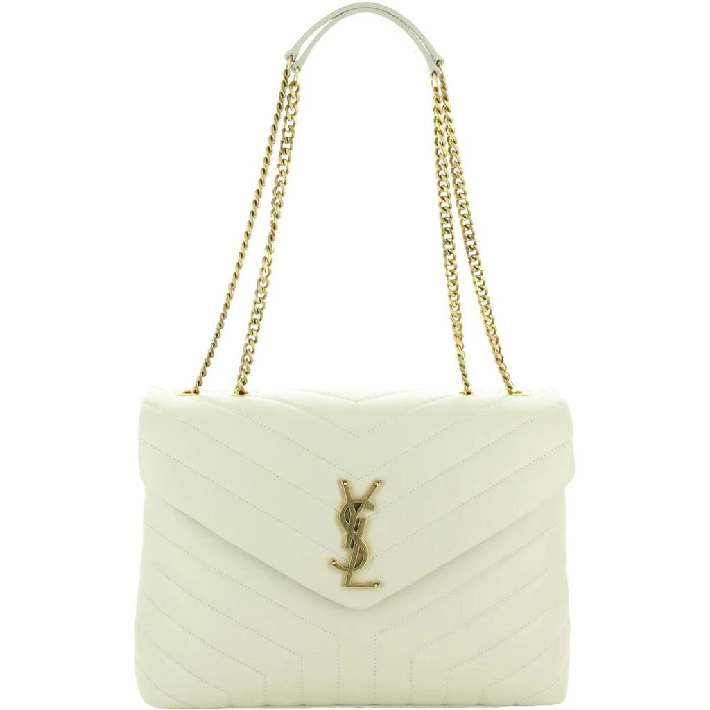 商品Yves Saint Laurent|Saint Laurent Women's Loulou Quilted Leather Chain Monogram Shoulder Bag,价格¥13926,第1张图片