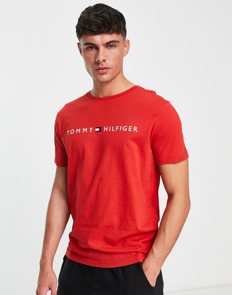 Tommy Hilfiger t-shirt in red商品第1张图片规格展示