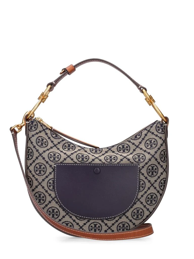 商品Tory Burch|T Monogram Jacquard Mini Crescent Bag,价格¥3048,第5张图片详细描述