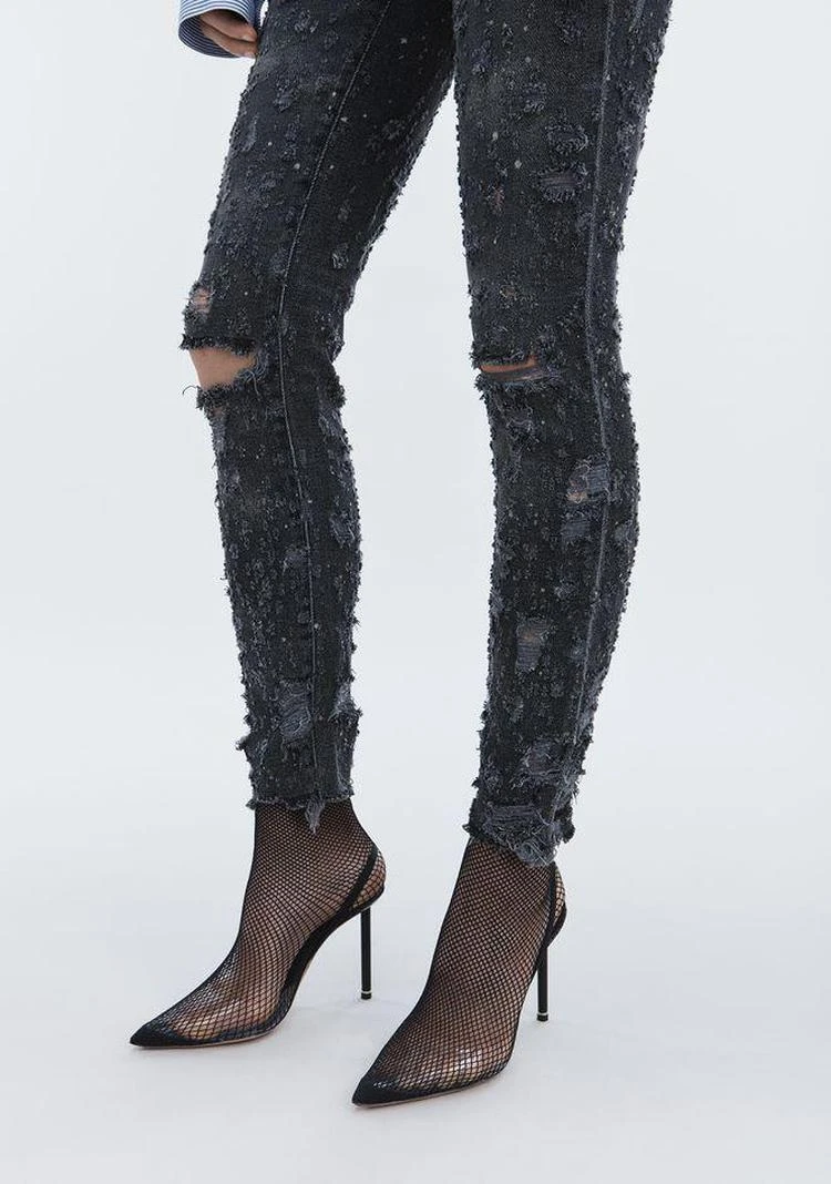 商品Alexander Wang|WHIPLASH DESTROYED JEAN,价格¥889,第2张图片详细描述