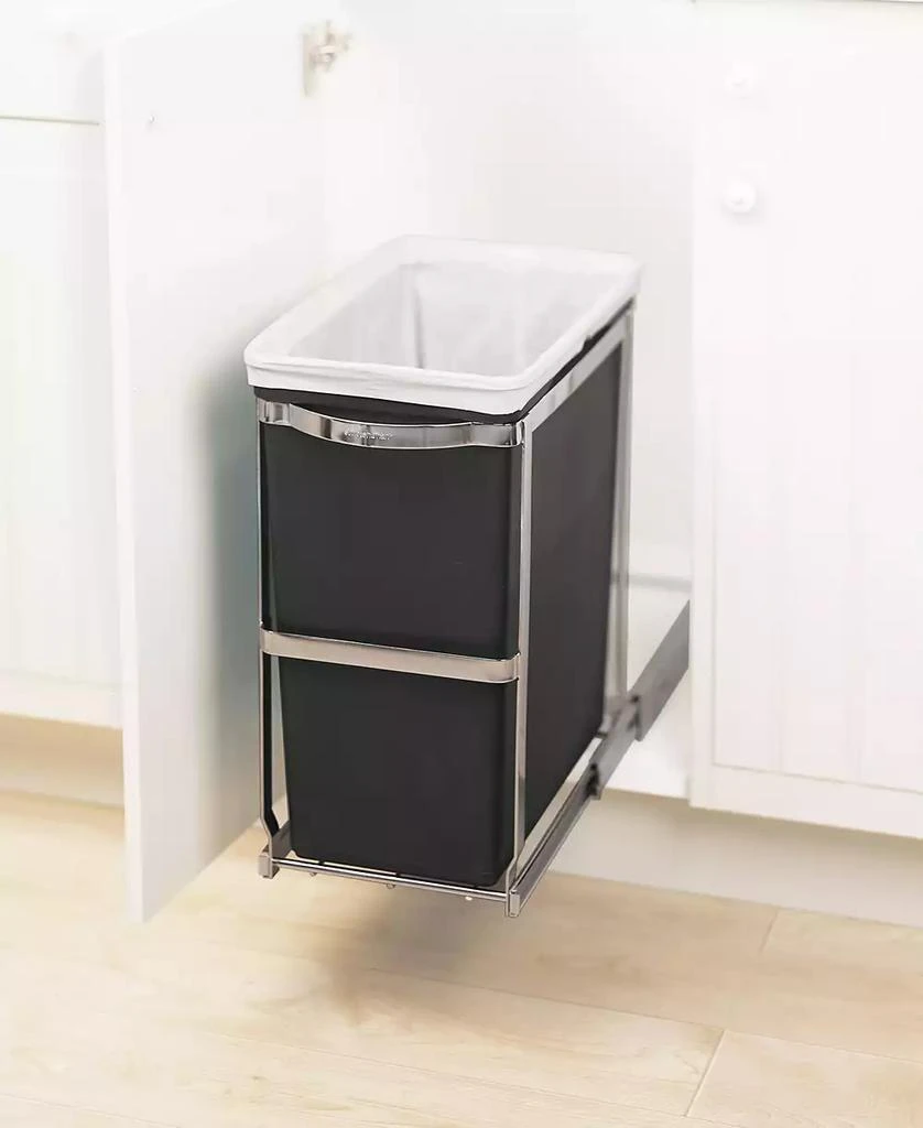 商品simplehuman|Under-the-Counter 30 Liter Pull Out Trash Can,价格¥593,第3张图片详细描述