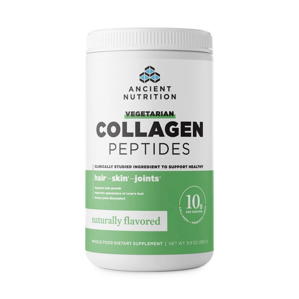 商品Ancient Nutrition|Vegetarian Collagen Peptides | Powder (28 Servings),价格¥266,第1张图片