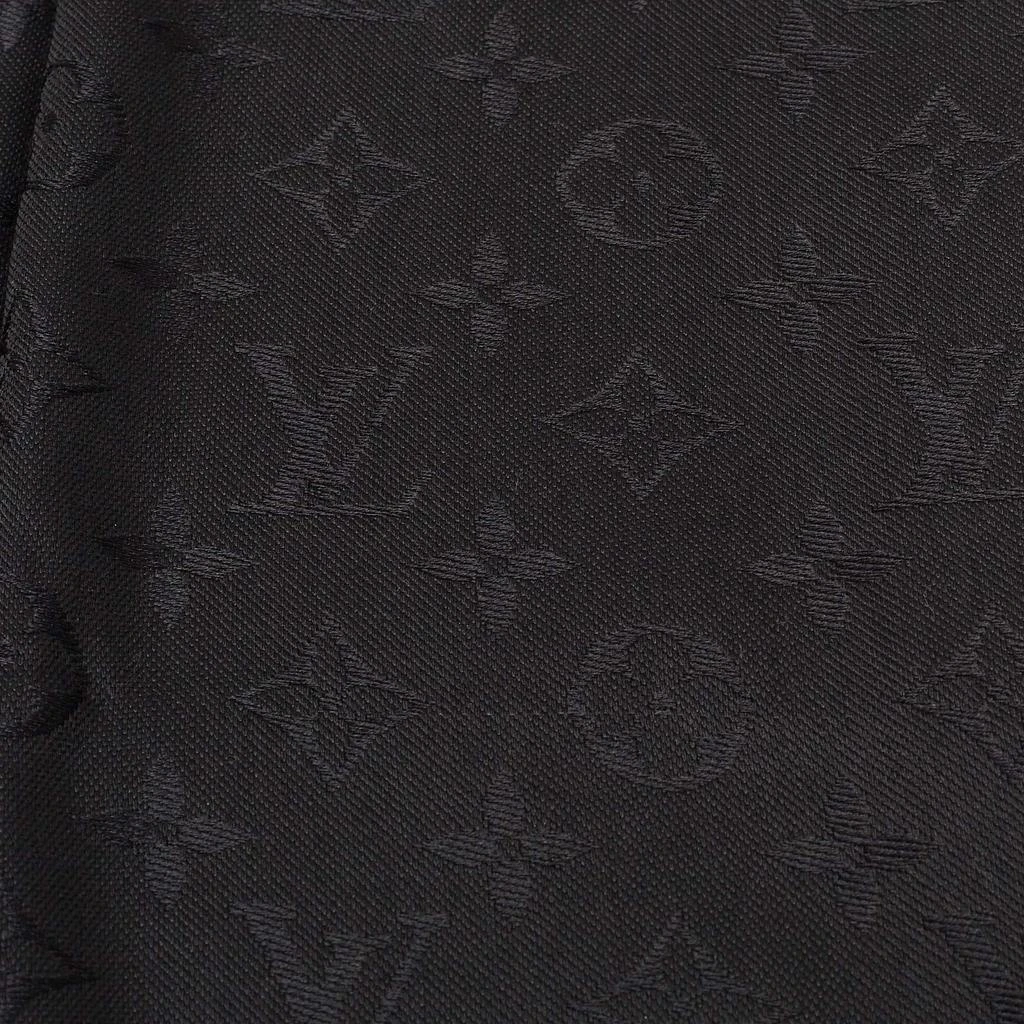 商品[二手商品] Louis Vuitton|Louis Vuitton Black Monogram Wool & Silk Scarf,价格¥4418,第3张图片详细描述