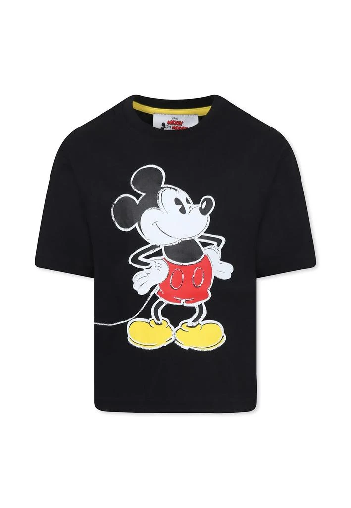 商品Marc Jacobs|Black T-shirt For Boy With Micky Mouse,价格¥839,第1张图片