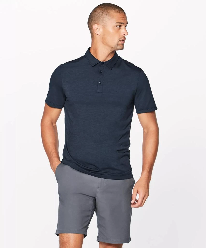 商品Lululemon|Evolution Short-Sleeve Polo Shirt,价格¥632,第4张图片详细描述