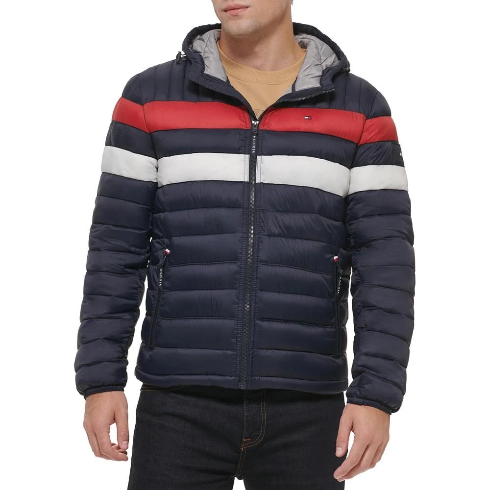 商品Tommy Hilfiger|男士防风夹克外壳-常规版型,价格¥1068,第1张图片