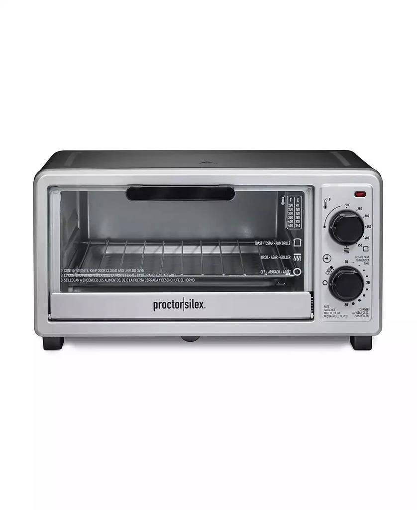 商品Proctor Silex|4 Slice Toaster Oven Broiler - 31260,价格¥366,第1张图片