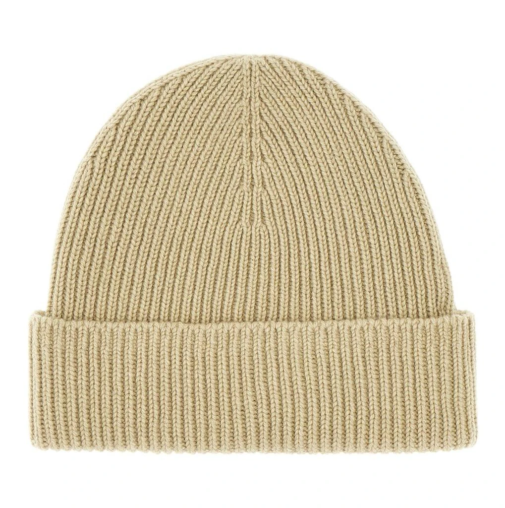 商品Burberry|Burberry	Logo Embroidered Ribbed-Knit Beanie,价格¥2081,第2张图片详细描述