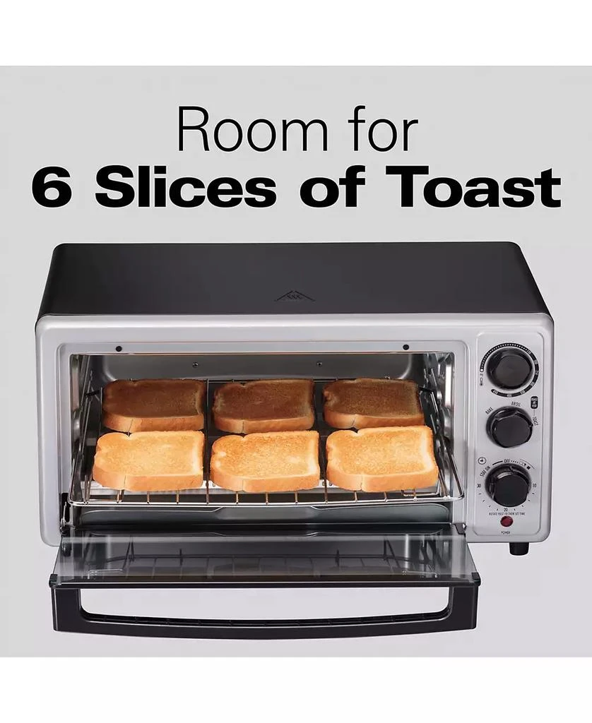 商品Hamilton Beach|Proctor Silex 6 Slice Toaster Oven,价格¥640,第4张图片详细描述