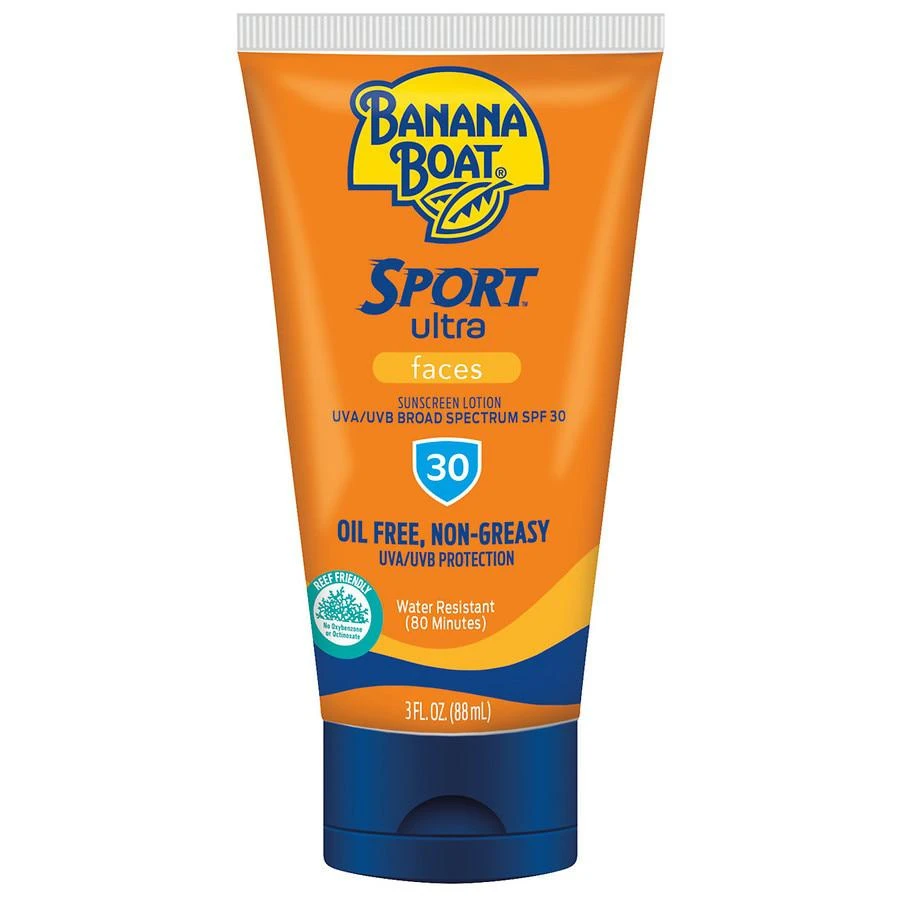 商品Banana Boat|Sport Ultra Faces Sunscreen Lotion SPF 30,价格¥82,第1张图片