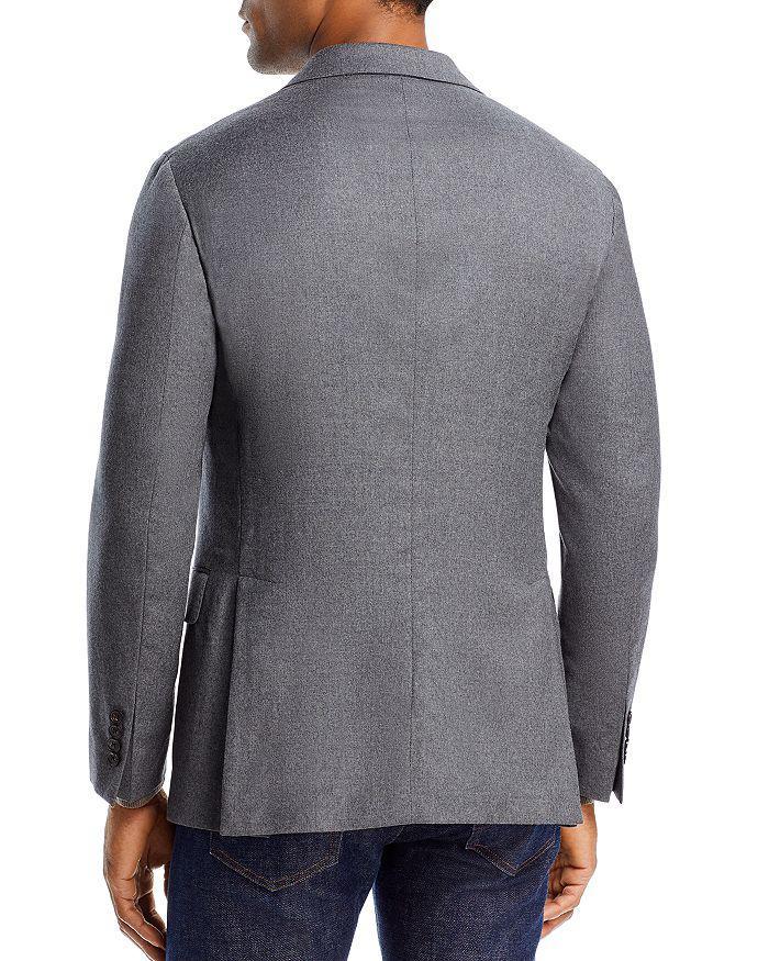 商品Ralph Lauren|Polo Soft Flannel Solid Slim Fit Suit Jacket,价格¥5133,第4张图片详细描述