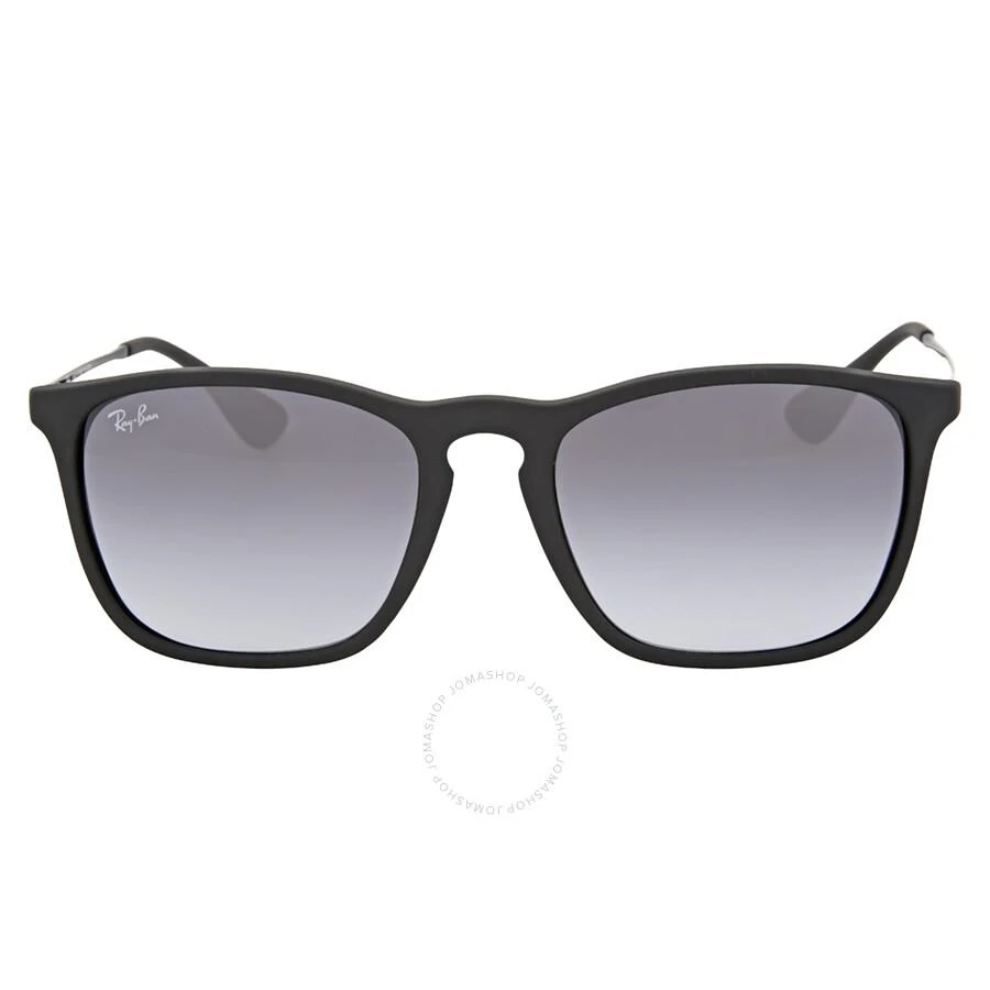 商品Ray-Ban|Chris Grey Gradient Square Unisex Sunglasses RB4187 622/8G 54,价格¥753,第1张图片