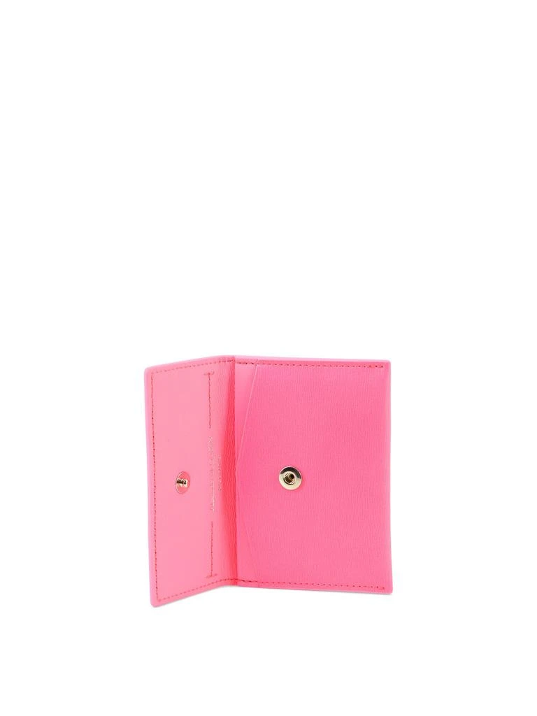 商品Alexander McQueen|Skull Wallets & Card Holders Pink,价格¥1199,第5张图片详细描述