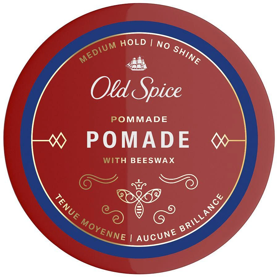 商品Old Spice|Classic Pomade for Men, Medium Hold with Low Shine Coconut & tropical wood notes,价格¥96,第3张图片详细描述