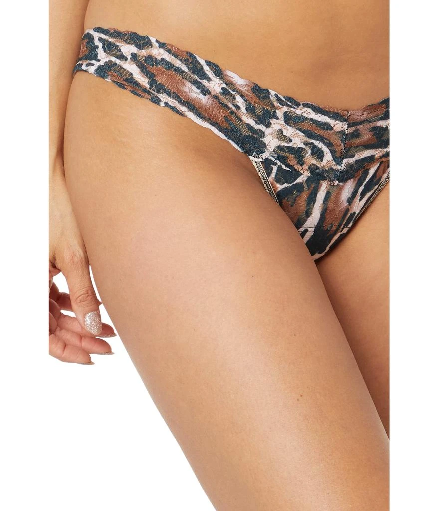 商品Hanky Panky|Printed Signature Lace Low Rise Thong,价格¥188,第2张图片详细描述