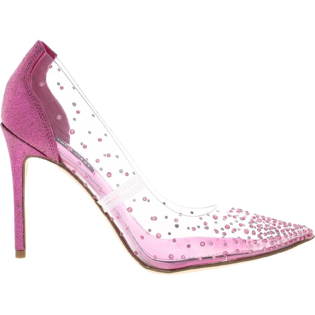 商品Nine West|Nine West Womens Franca3 Faux Leather Slip-On Pumps,价格¥221,第2张图片详细描述